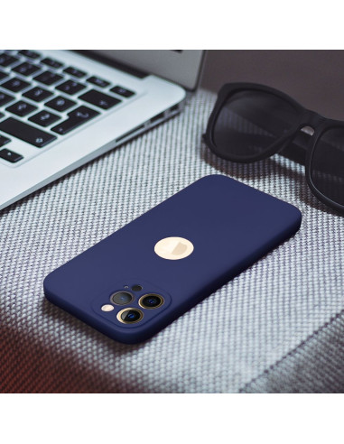 Coque SOFT pour IPHONE 12 PRO MAX bleu foncé
