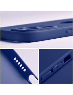 Coque SOFT pour IPHONE 12 bleu foncé 2
