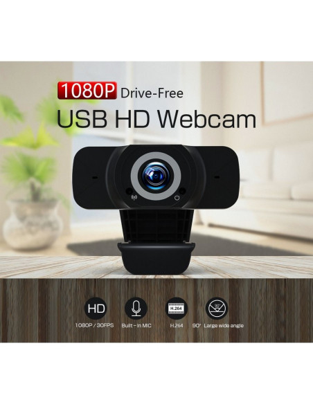 Webcam avec microphone ECM-CDV126C 1080p (1920*1080p)/30fps GAMING