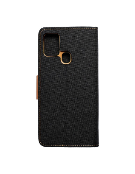 Etui Canvas pour SAMSUNG A21s noir