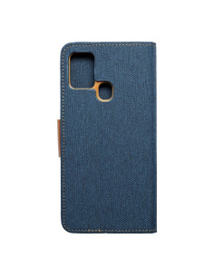 Etui Canvas pour SAMSUNG A21s bleu marine 2