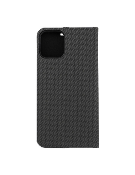Etui LUNA Carbon pour iPhone 12 / 12 PRO noir