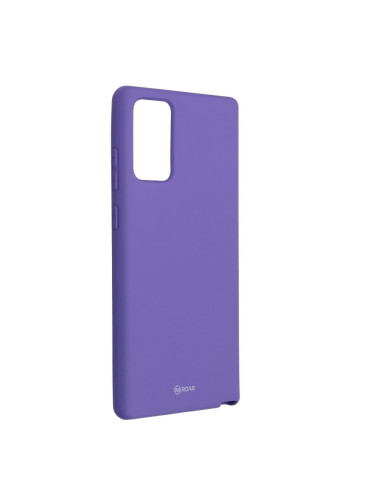 Etui Roar Colorful Jelly Case - pour Samsung Galaxy Note 20 Violet