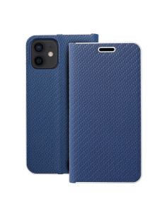 Etui LUNA Carbon pour iPhone 12 / 12 PRO noir