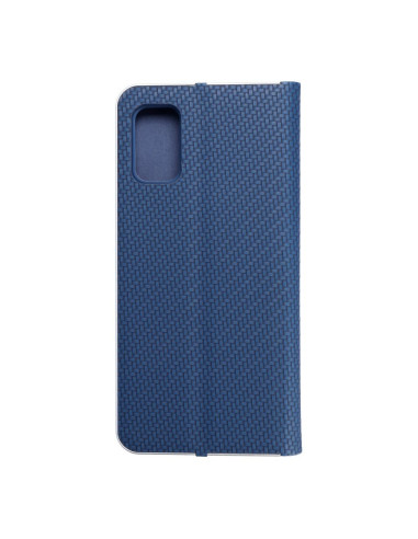 Etui LUNA Carbon pour SAMSUNG A41 noir