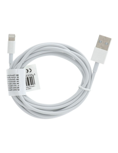 Câble USB pour iPhone Lightning 8-pin 2 metres blanc C603