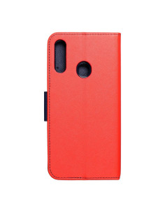 Etui Fancy Book pour SAMSUNG A20s rougepourbleu marine 2