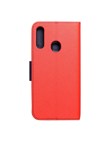 Etui Fancy Book pour SAMSUNG A20s rougepourbleu marine