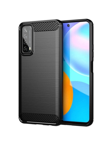 COQUE FORCELL - CARBON pour HUAWEI P Smart 2021 NOIR