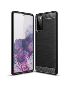 COQUE FORCELL - CARBON pour SAMSUNG Galaxy S20 FE / S20 FE 5G NOIR