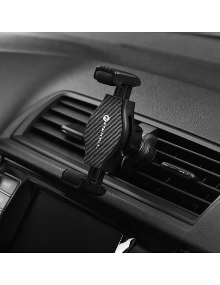 FORCELL support voiture CARBON H-CF509 sur la grille de ventilation
