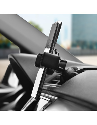 FORCELL support voiture CARBON H-CF509 sur la grille de ventilation