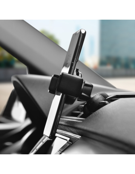 FORCELL support voiture CARBON H-CF509 sur la grille de ventilation
