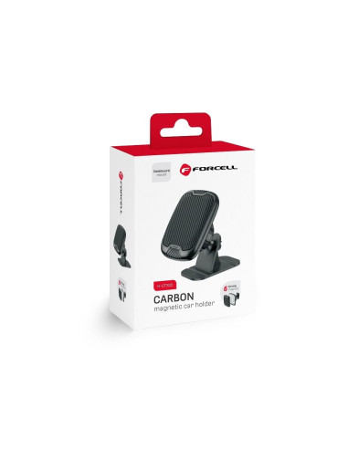 FORCELL support voiture magnetique sur le tableau de bord CARBON H-CT322