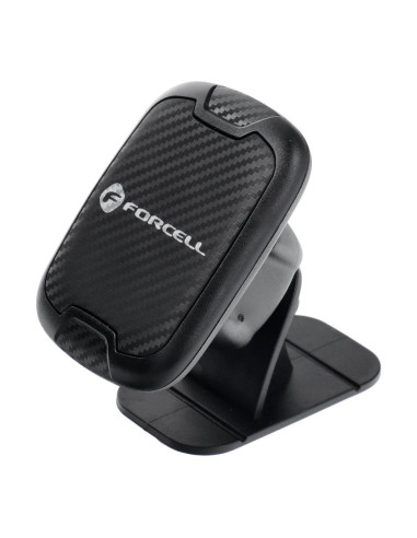 FORCELL support voiture magnetique sur le tableau de bord CARBON H-CT322