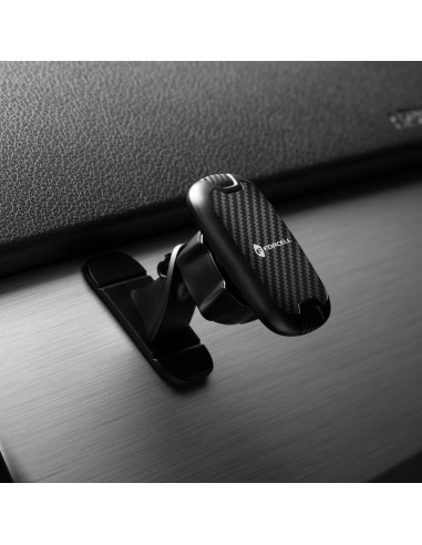 FORCELL support voiture magnetique sur le tableau de bord CARBON H-CT322