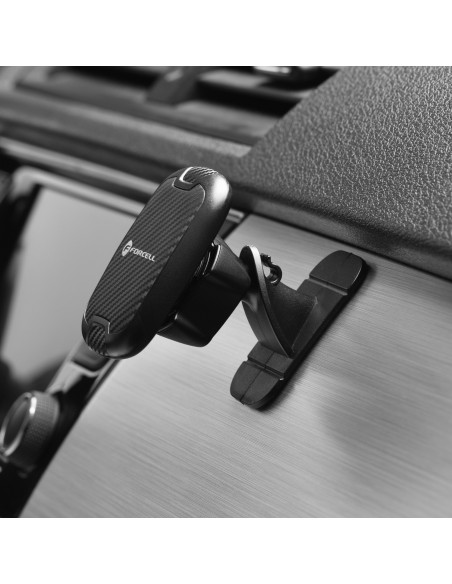 FORCELL support voiture magnetique sur le tableau de bord CARBON H-CT322