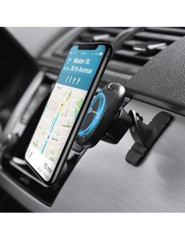 FORCELL support voiture magnetique sur le tableau de bord CARBON H-CT322