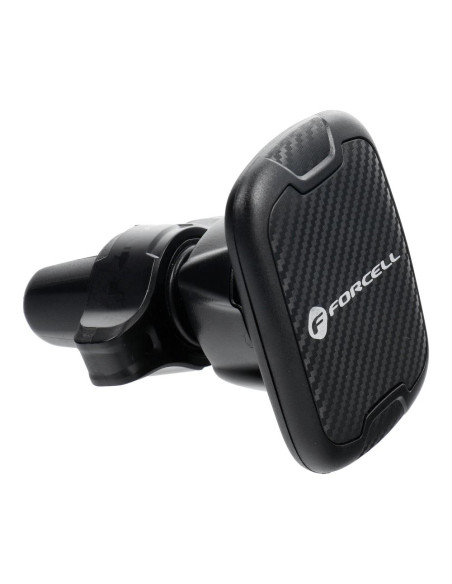 FORCELL support voiture magnétique CARBON H-CT325 sur la grille de ventilation