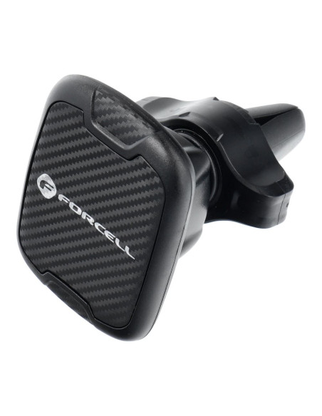 FORCELL support voiture magnétique CARBON H-CT325 sur la grille de ventilation