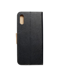 Etui Fancy Book pour XIAOMI Redmi 9A noir 2