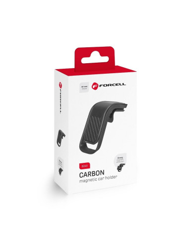 FORCELL support voiture magnétique CARBON B060 sur la grille de ventilation