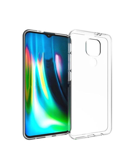 Coque BACK CASE Ultra Slim 0,5mm pour MOTOROLA G9 PLAY / E7 PLUS TRANSPARENT