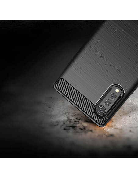 COQUE FORCELL - CARBON pour LG Velvet NOIR
