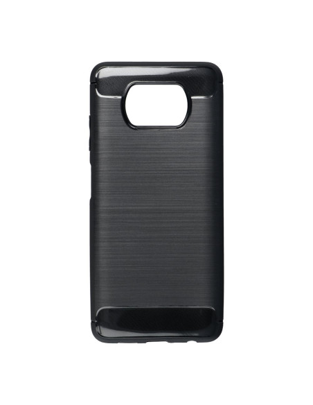 COQUE FORCELL - CARBON pour XIAOMI POCO X3 NOIR