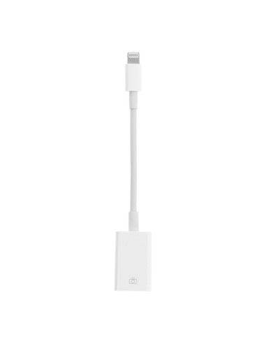 Adaptateur OTG USBdoA do iPhone Lightning 8-pin blanc