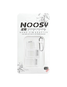 Kit d"adaptateurs Nano Sim/Micro,Micro Sim et Nano/Sim (NOOSY 3en1)