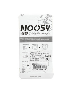 Kit d"adaptateurs Nano Sim/Micro,Micro Sim et Nano/Sim (NOOSY 3en1) 2
