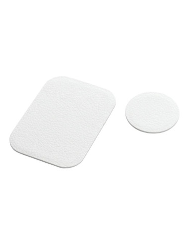 Capuchons en cuir blanc pour support magnetique