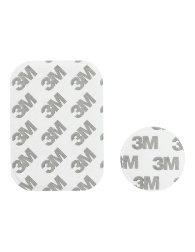 Capuchons en cuir blanc pour support magnetique