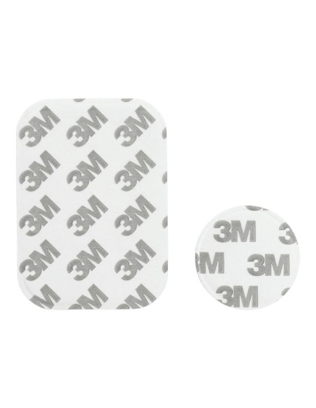 Capuchons en cuir blanc pour support magnetique