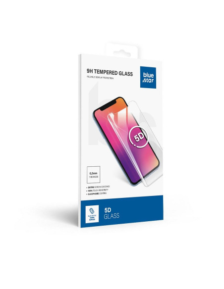 VERRE TREMPE Blue Star 5D - SAM Galaxy S20 FE (full glue/petite taille) NOIR