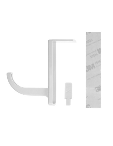 Support de bureau pour écouteurs BLANC
