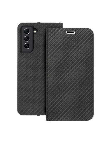 Etui LUNA Carbon pour SAMSUNG S21 noir