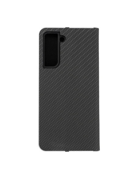 Etui LUNA Carbon pour SAMSUNG S21 noir