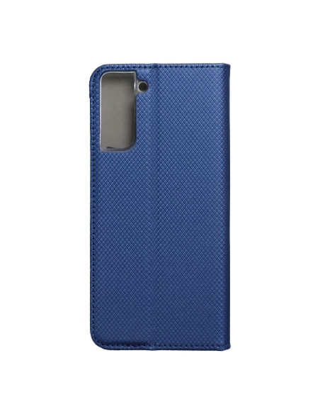 Etui Smart Case Book pour SAMSUNG S21 Plus bleu marine