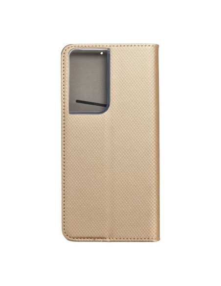 Etui Smart Case Book pour SAMSUNG S21 Ultra or