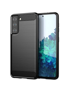 COQUE FORCELL - CARBON pour SAMSUNG Galaxy S21 NOIR