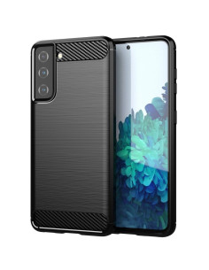 COQUE FORCELL - CARBON pour SAMSUNG Galaxy S21 Plus NOIR