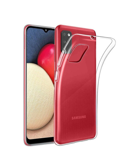 Coque BACK CASE Ultra Slim 0,3mm pour SAMSUNG Galaxy A02s TRANSPARENT