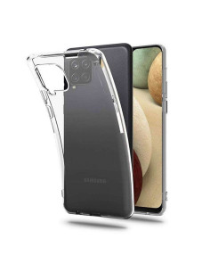 Coque BACK CASE Ultra Slim 0,3mm pour SAMSUNG Galaxy A12 TRANSPARENT