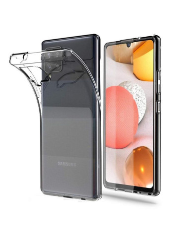 Coque BACK CASE Ultra Slim 0,3mm pour SAMSUNG Galaxy A42 5G TRANSPARENT