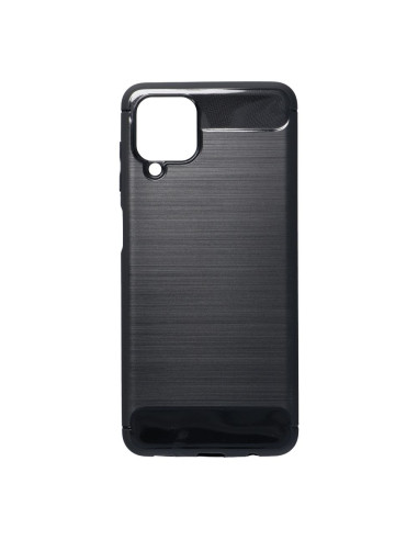 COQUE FORCELL- CARBON pour SAMSUNG Galaxy A12 NOIR