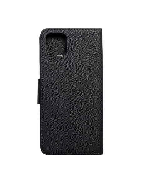 Etui Fancy Book pour SAMSUNG A12 noir