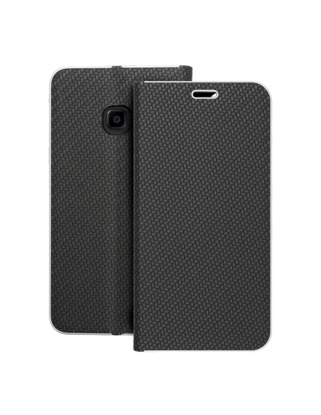 Etui LUNA Carbon pour SAMSUNG Xcover 4 noir