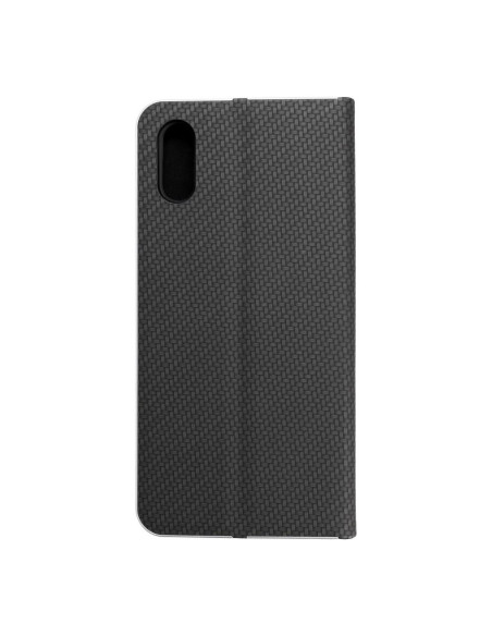 Etui LUNA Carbon pour Xiaomi Redmi 9AT / Redmi 9A noir